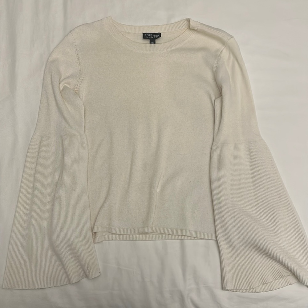 TOPSHOP BELL SLEEVE SWEATER